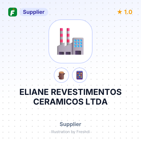 ELIANE REVESTIMENTOS CERAMICOS LTDA – summary card, no photo uploaded yet