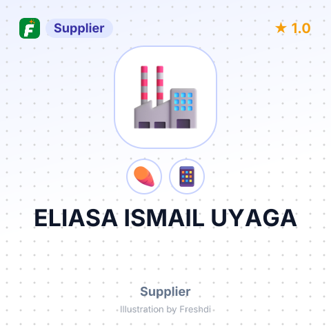 ELIASA ISMAIL UYAGA – summary card, no photo uploaded yet