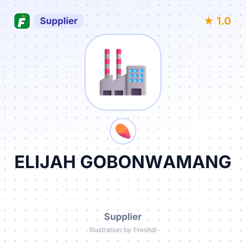 ELIJAH GOBONWAMANG – summary card, no photo uploaded yet