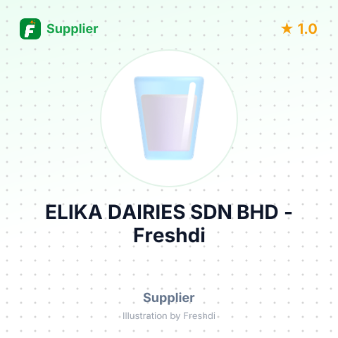 ELIKA DAIRIES SDN BHD – summary card, no photo uploaded yet