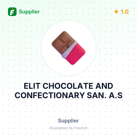 ELIT CHOCOLATE AND CONFECTIONARY SAN. A.S – summary card, no photo uploaded yet