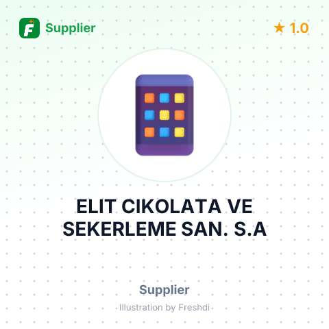 ELIT CIKOLATA VE SEKERLEME SAN. S.A – summary card, no photo uploaded yet