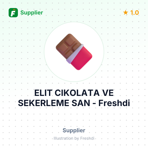 ELIT CIKOLATA VE SEKERLEME SAN – summary card, no photo uploaded yet