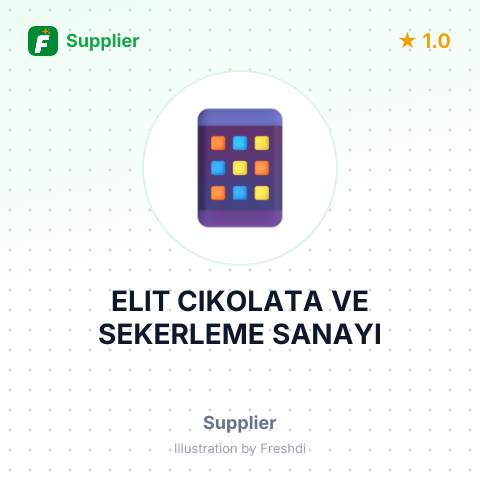 ELIT CIKOLATA VE SEKERLEME SANAYI – summary card, no photo uploaded yet