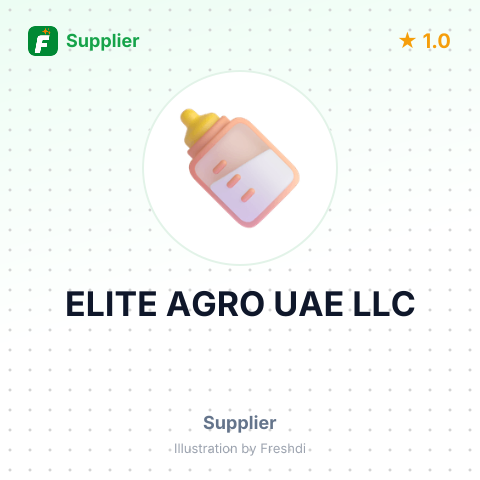 ELITE AGRO UAE LLC – summary card, no photo uploaded yet