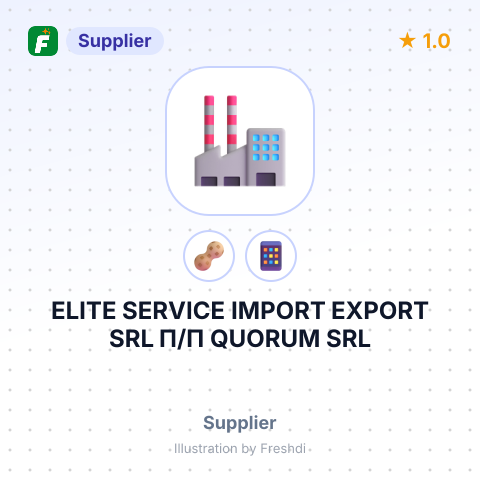 ELITE SERVICE IMPORT EXPORT SRL П/П QUORUM SRL – summary card, no photo uploaded yet