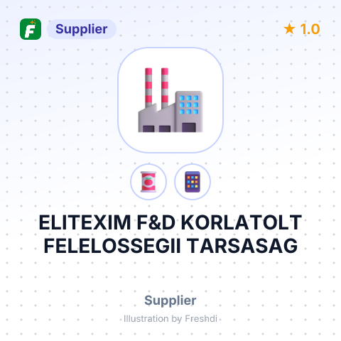 ELITEXIM F&D KORLATOLT FELELOSSEGII TARSASAG – summary card, no photo uploaded yet