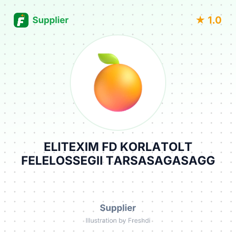 ELITEXIM FD KORLATOLT FELELOSSEGII TARSASAGASAGG – summary card, no photo uploaded yet