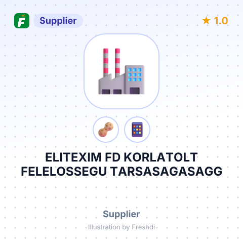 ELITEXIM FD KORLATOLT FELELOSSEGU TARSASAGASAGG – summary card, no photo uploaded yet