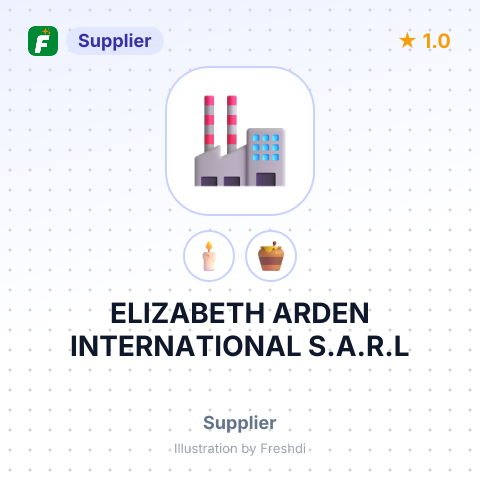 ELIZABETH ARDEN INTERNATIONAL S.A.R.L – summary card, no photo uploaded yet