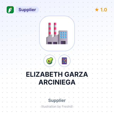 ELIZABETH GARZA ARCINIEGA – summary card, no photo uploaded yet