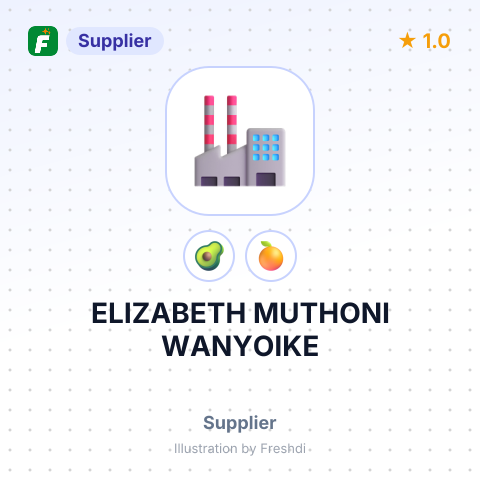 ELIZABETH MUTHONI WANYOIKE – summary card, no photo uploaded yet
