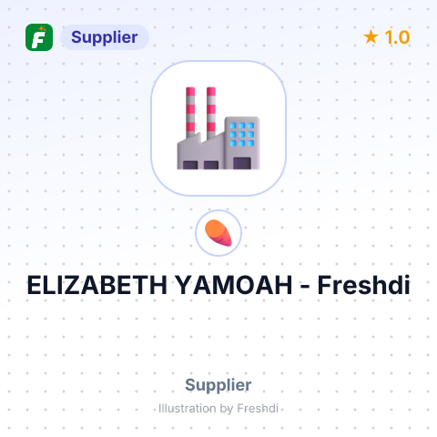 ELIZABETH YAMOAH – summary card, no photo uploaded yet
