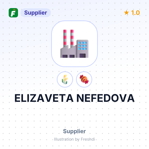 ELIZAVETA NEFEDOVA – summary card, no photo uploaded yet