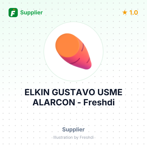 ELKIN GUSTAVO USME ALARCON – summary card, no photo uploaded yet