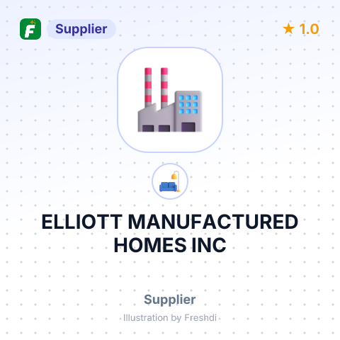 ELLIOTT MANUFACTURED HOMES INC – summary card, no photo uploaded yet