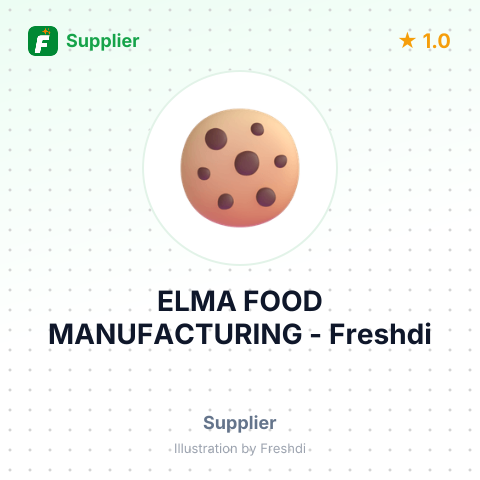 ELMA FOOD MANUFACTURING – summary card, no photo uploaded yet