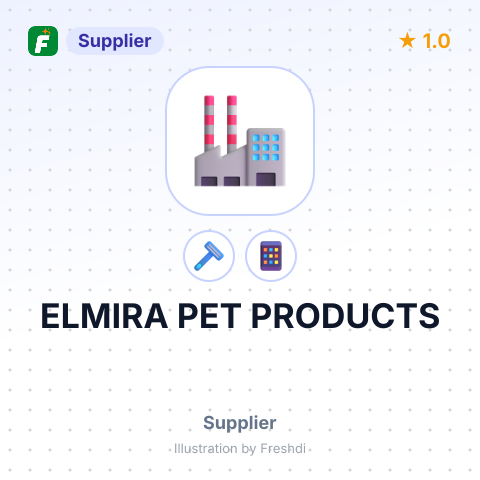 ELMIRA PET PRODUCTS – summary card, no photo uploaded yet