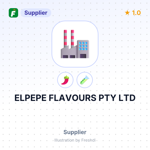 ELPEPE FLAVOURS PTY LTD – summary card, no photo uploaded yet