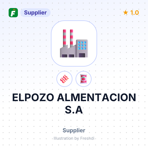 ELPOZO ALMENTACION S.A – summary card, no photo uploaded yet