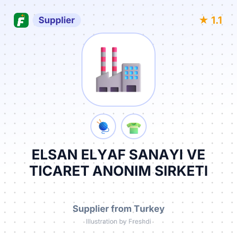 ELSAN ELYAF SANAYI VE TICARET ANONIM SIRKETI – summary card, no photo uploaded yet