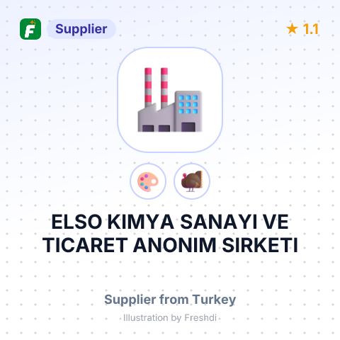 ELSO KIMYA SANAYI VE TICARET ANONIM SIRKETI – summary card, no photo uploaded yet