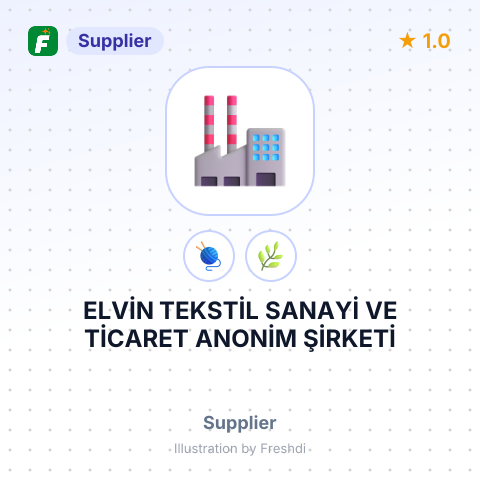 ELVİN TEKSTİL SANAYİ VE TİCARET ANONİM ŞİRKETİ – summary card, no photo uploaded yet