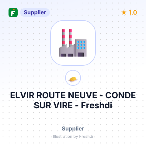 ELVIR ROUTE NEUVE - CONDE SUR VIRE – summary card, no photo uploaded yet