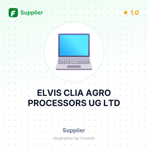 ELVIS CLIA AGRO PROCESSORS UG LTD – summary card, no photo uploaded yet