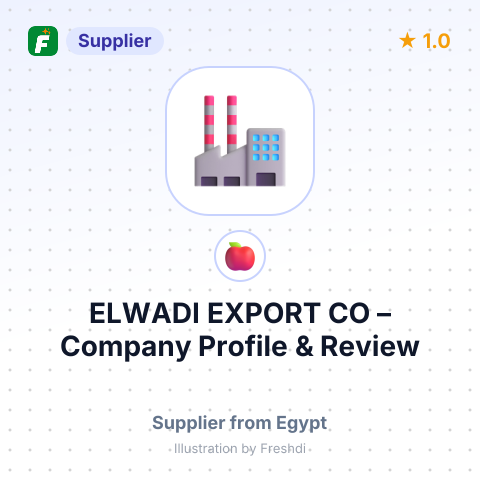 ELWADI EXPORT CO – summary card, no photo uploaded yet