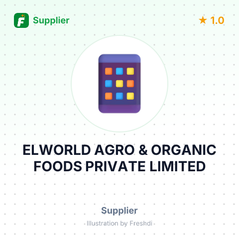 ELWORLD AGRO & ORGANIC FOODS PRIVATE LIMITED – summary card, no photo uploaded yet