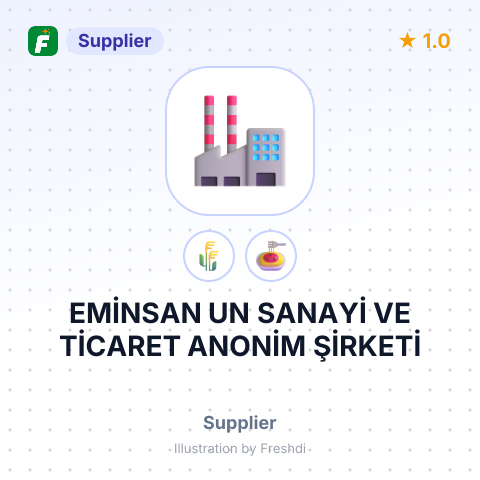 EMİNSAN UN SANAYİ VE TİCARET ANONİM ŞİRKETİ – summary card, no photo uploaded yet
