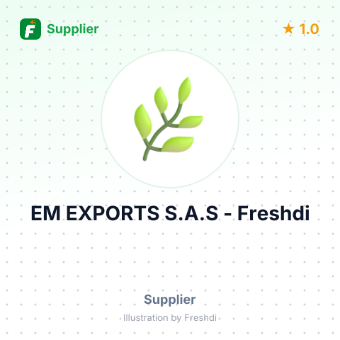 EM EXPORTS S.A.S – summary card, no photo uploaded yet