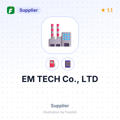 EM TECH Co., LTD – summary card, no photo uploaded yet
