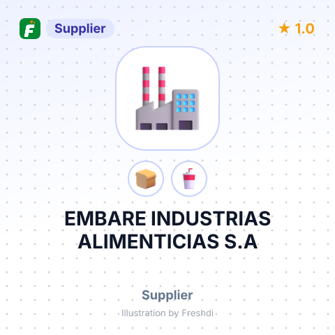 EMBARE INDUSTRIAS ALIMENTICIAS S.A – summary card, no photo uploaded yet