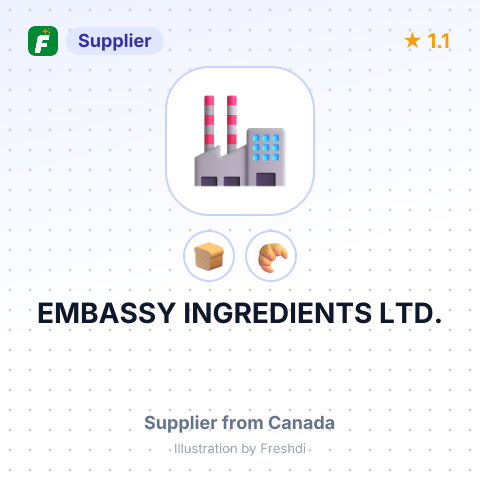 EMBASSY INGREDIENTS LTD. – summary card, no photo uploaded yet