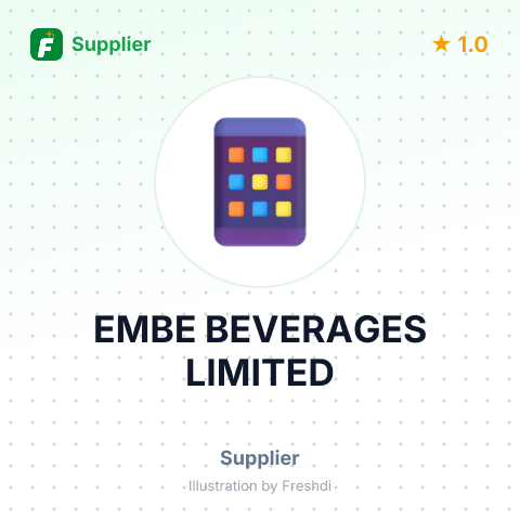EMBE BEVERAGES LIMITED – summary card, no photo uploaded yet