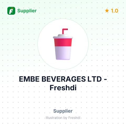 EMBE BEVERAGES LTD – summary card, no photo uploaded yet