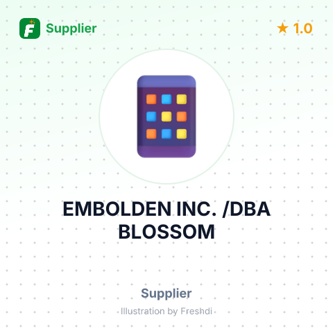 EMBOLDEN INC. /DBA BLOSSOM – summary card, no photo uploaded yet