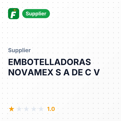EMBOTELLADORAS NOVAMEX S A DE C V – summary card, no photo uploaded yet