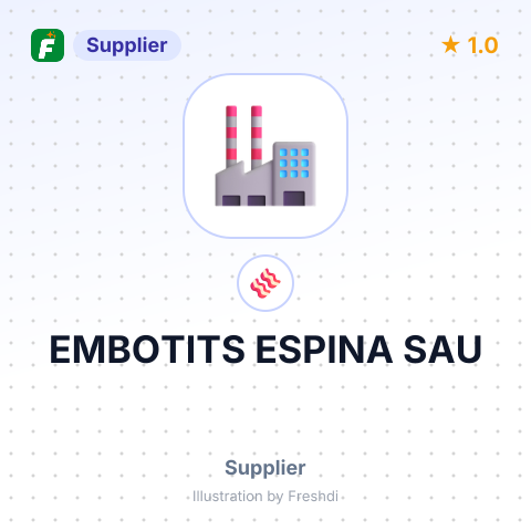 EMBOTITS ESPINA SAU – summary card, no photo uploaded yet