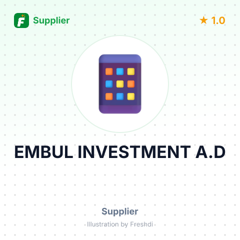 EMBUL INVESTMENT A.D – summary card, no photo uploaded yet