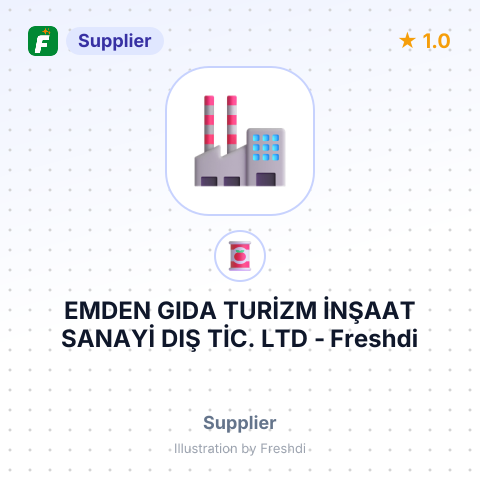 EMDEN GIDA TURİZM İNŞAAT SANAYİ DIŞ TİC. LTD – summary card, no photo uploaded yet