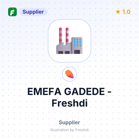 EMEFA GADEDE – summary card, no photo uploaded yet