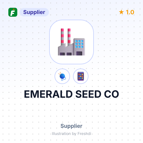 EMERALD SEED CO – summary card, no photo uploaded yet