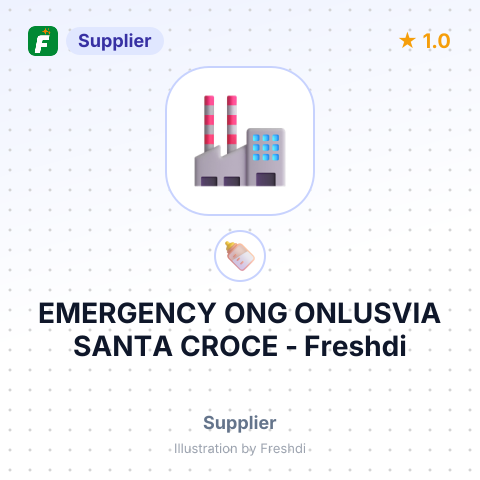 EMERGENCY ONG ONLUSVIA SANTA CROCE – summary card, no photo uploaded yet