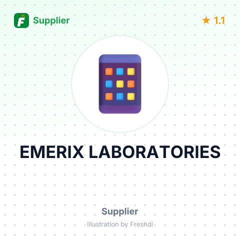 EMERIX LABORATORIES – summary card, no photo uploaded yet