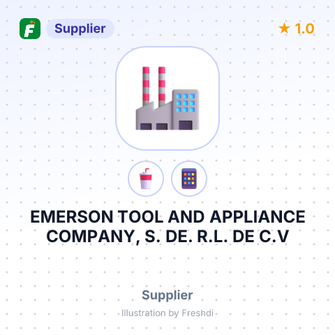 EMERSON TOOL AND APPLIANCE COMPANY, S. DE. R.L. DE C.V – summary card, no photo uploaded yet