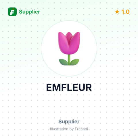 EMFLEUR – summary card, no photo uploaded yet