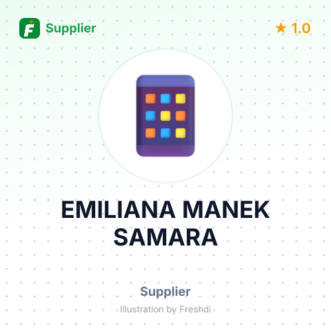 EMILIANA MANEK SAMARA – summary card, no photo uploaded yet